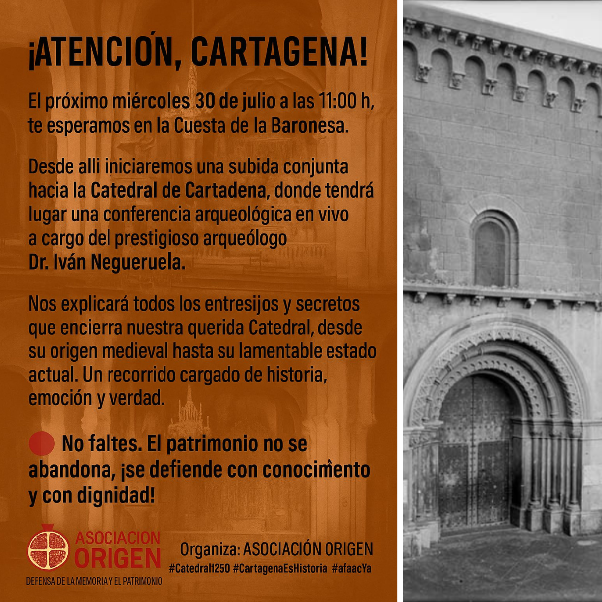 🏛️ ¡Cartagena escucha a su Catedral! 🗣️🧱