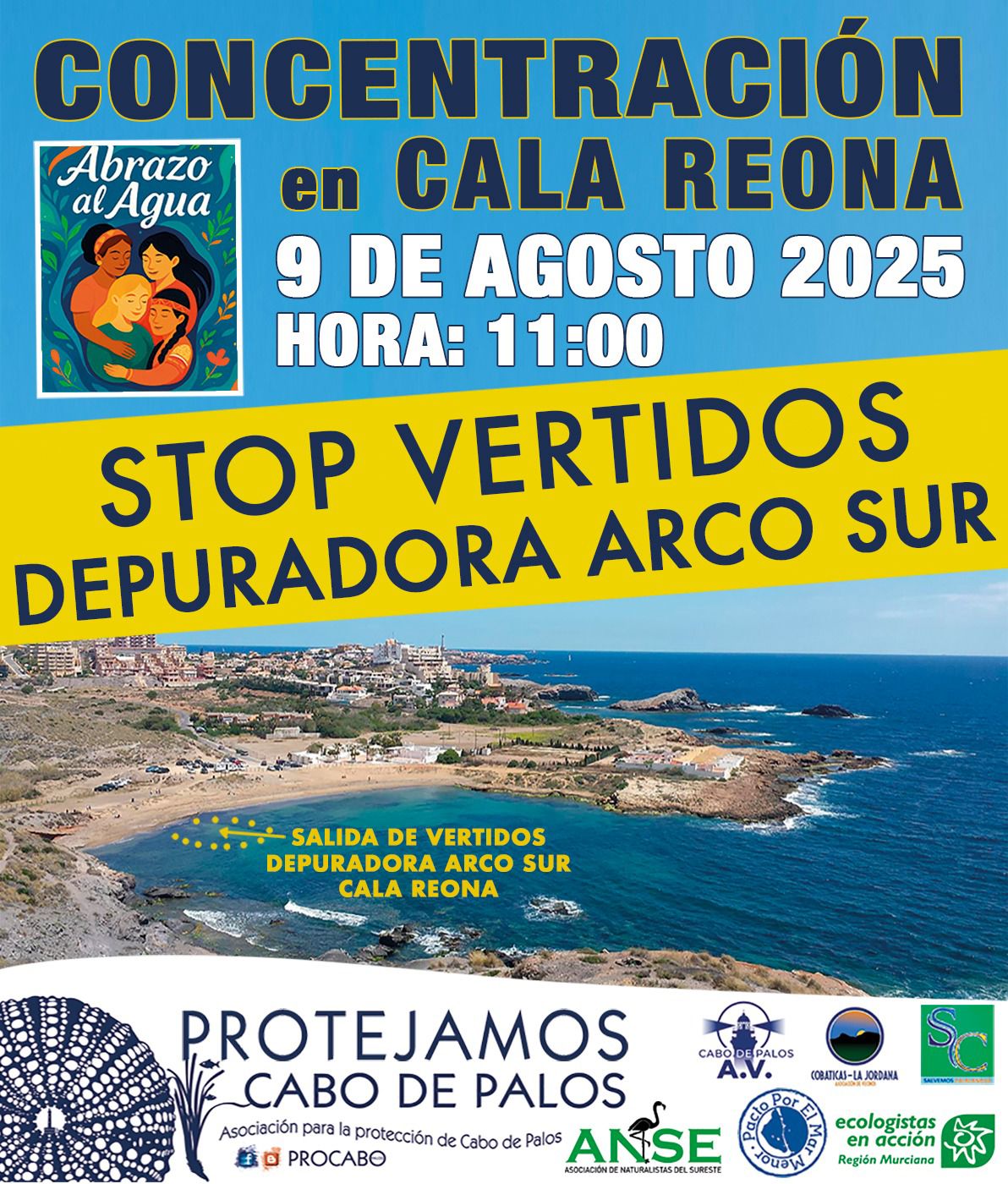 🌊 La lucha para que Cala Reona no se convierta en «Cala Meona» continúa 🚫