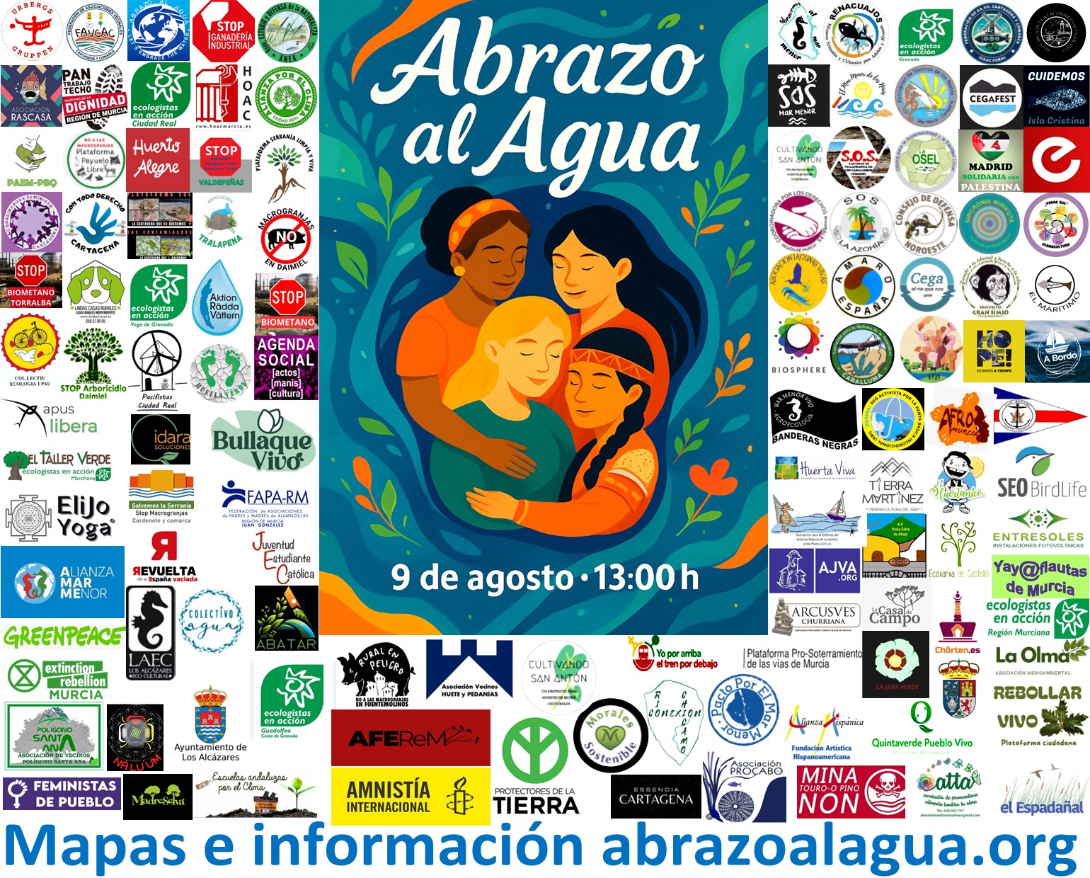 🌊 ¡ABRAZO AL AGUA 2025! 🌊