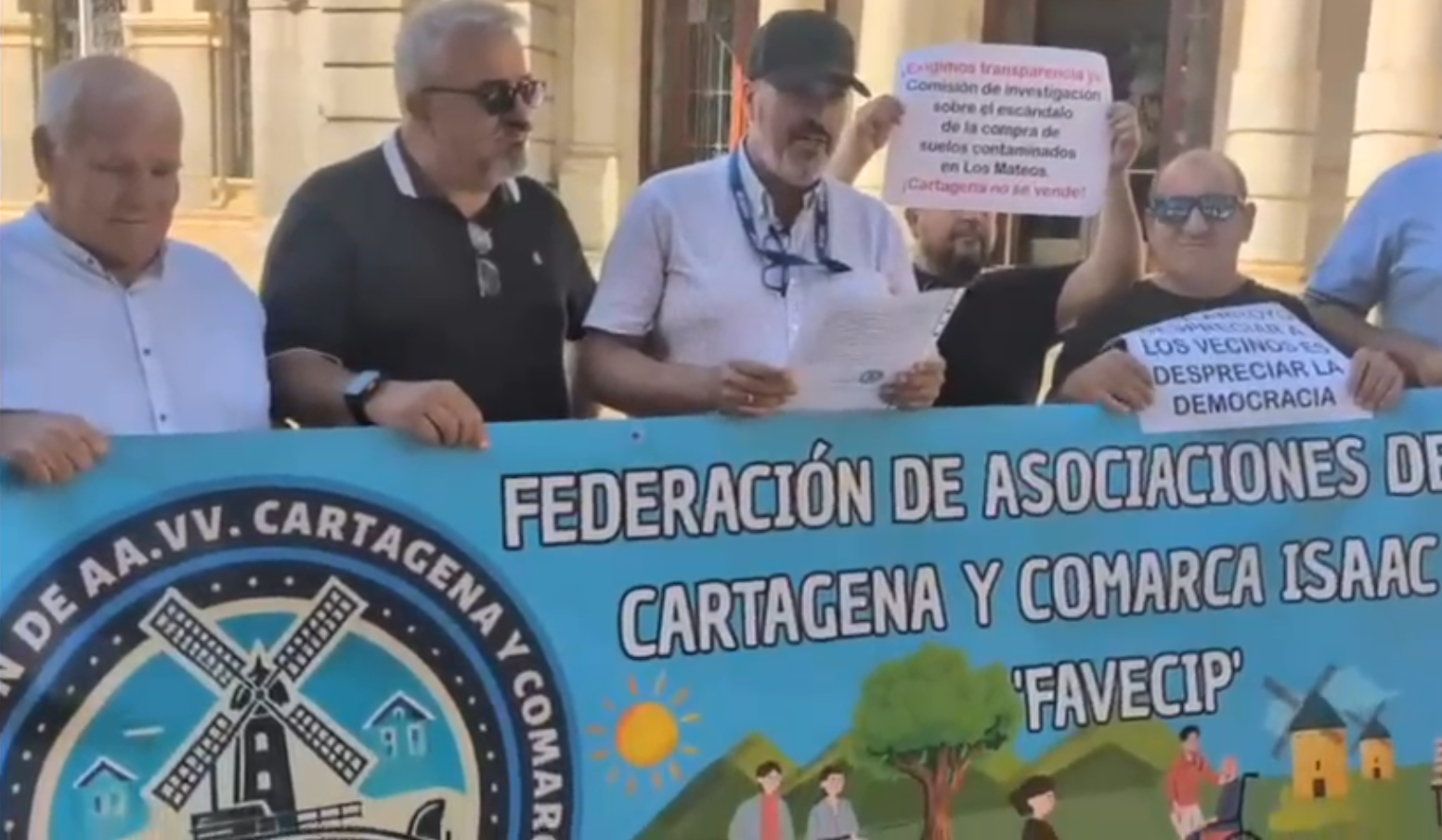 ✊ La exclusión vecinal en el Pleno de Cartagena: un atropello a la legalidad y a la democracia
