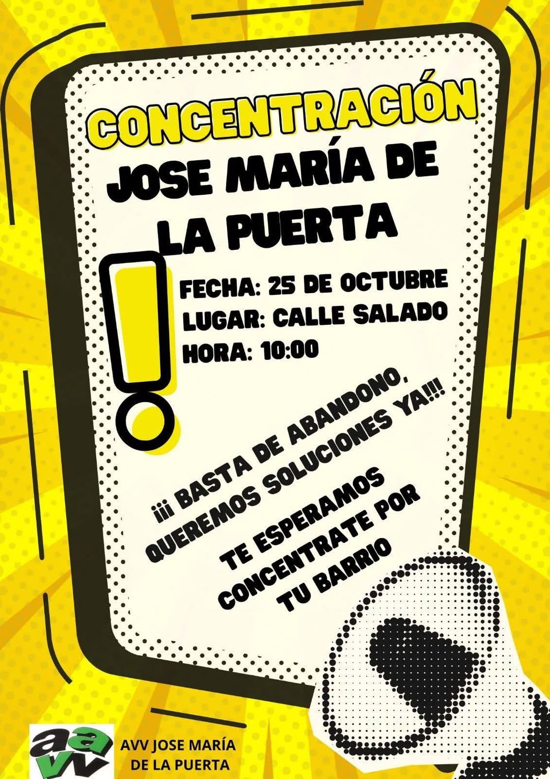 ¡¡Siempre al lado de los vecinos y vecinas de nuestros barrios y diputaciones!!