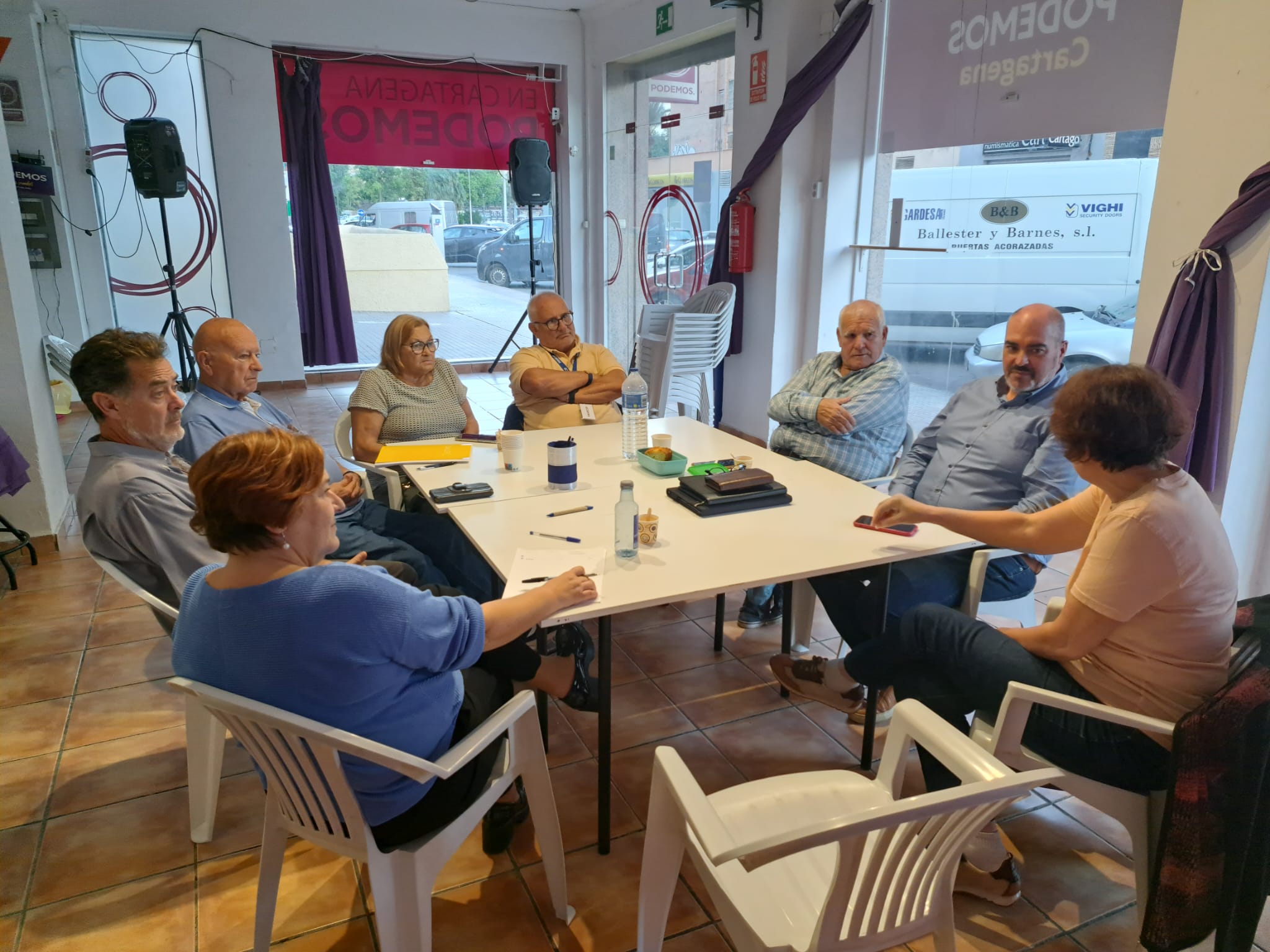 🤝💬 FAVECIP se reúne con Podemos Cartagena para fortalecer la Participación Ciudadana