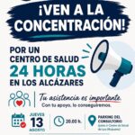 🏥💙 LOS ALCÁZARES VUELVE A MOVILIZARSE POR UN CENTRO DE SALUD 24 HORAS 📢🤝