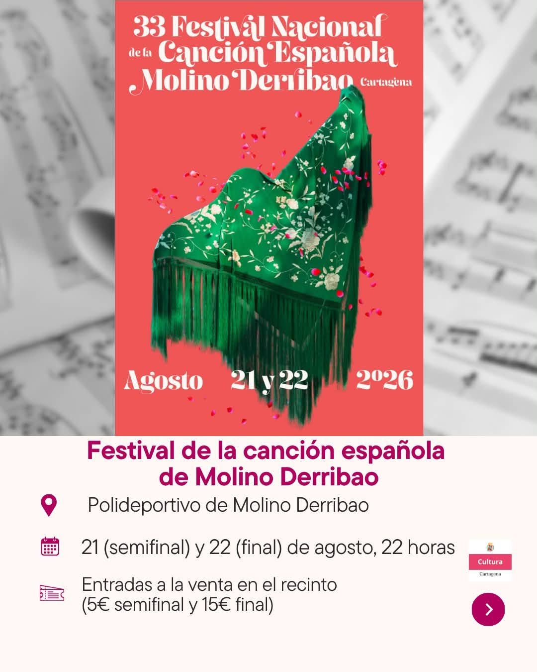 🎶🌹 MOLINO DERRIBAO SE CONVIERTE DE NUEVO EN LA CAPITAL DE LA COPLA 🌹🎶